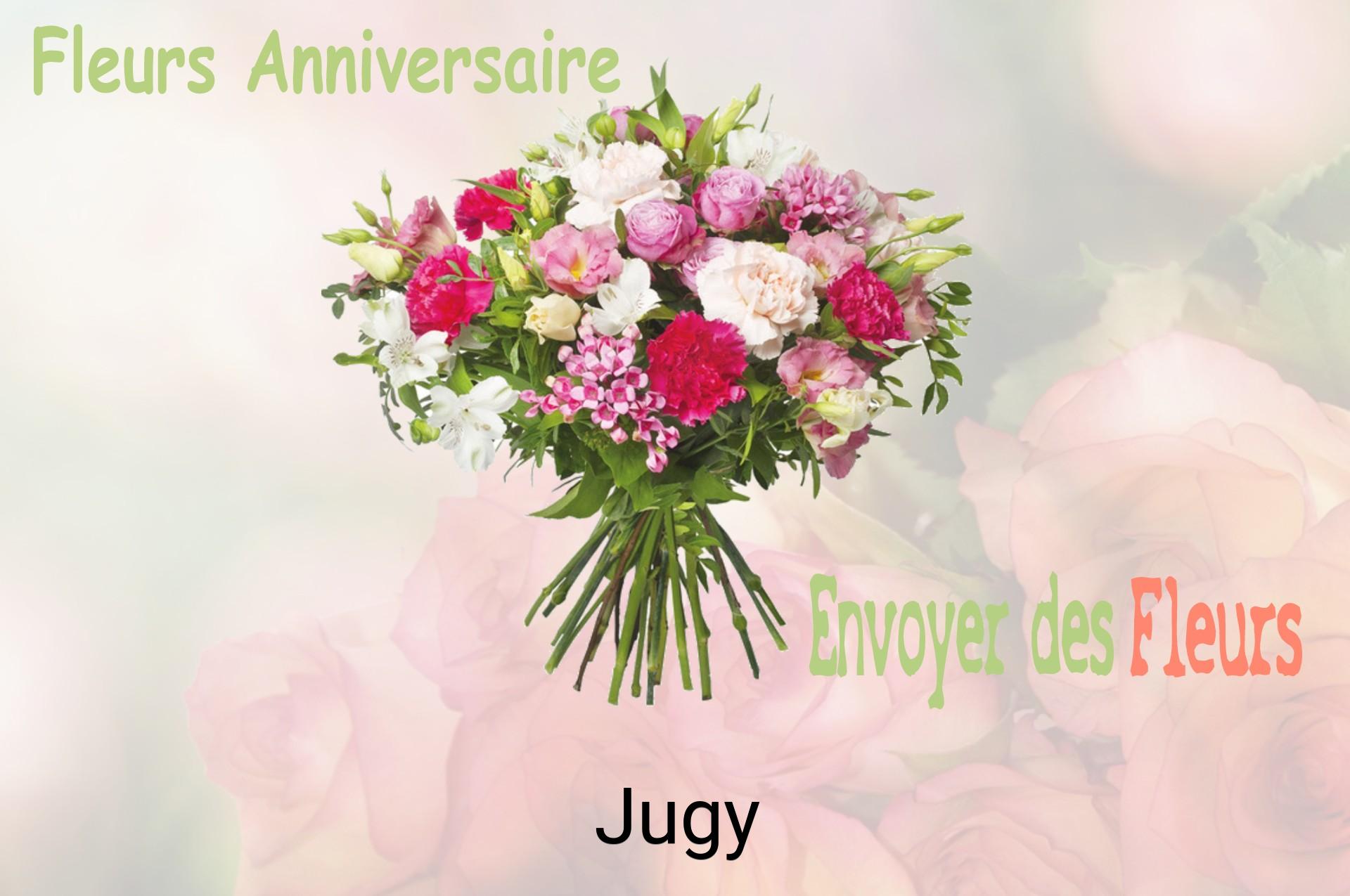 Bouquet de fleurs d’anniversaire livré à Jugy