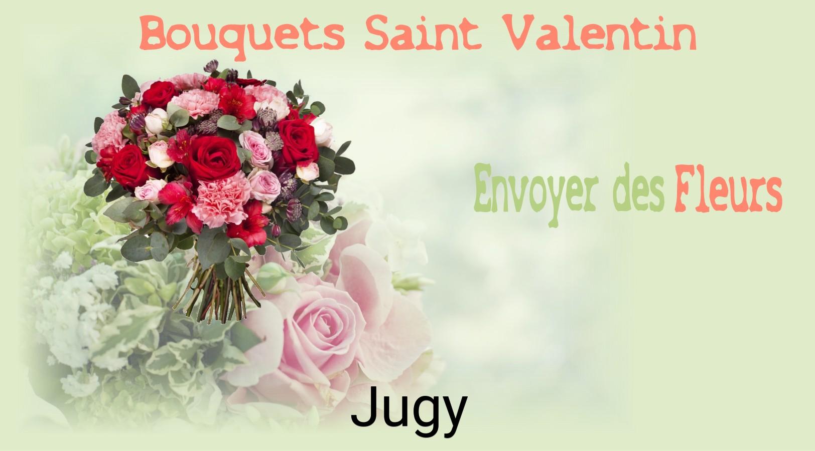 Roses de Saint-Valentin livrées à Jugy